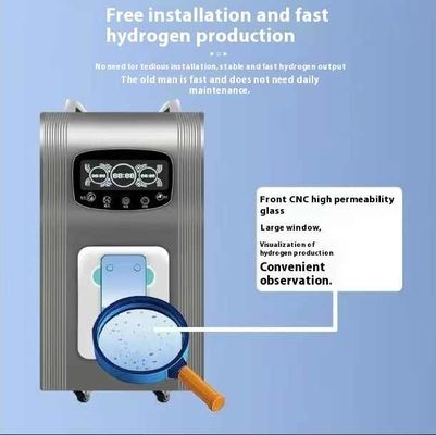 Good price Factory New Stainless Steel Hydrogen Inhalation Machine 3000ml Capacities Outdoor Desktop Installation Design Model Weizi online